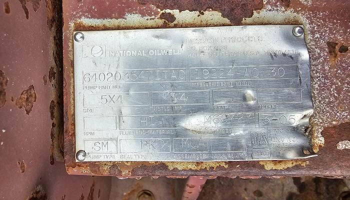 Used 1980 National JWS-300L Triplex