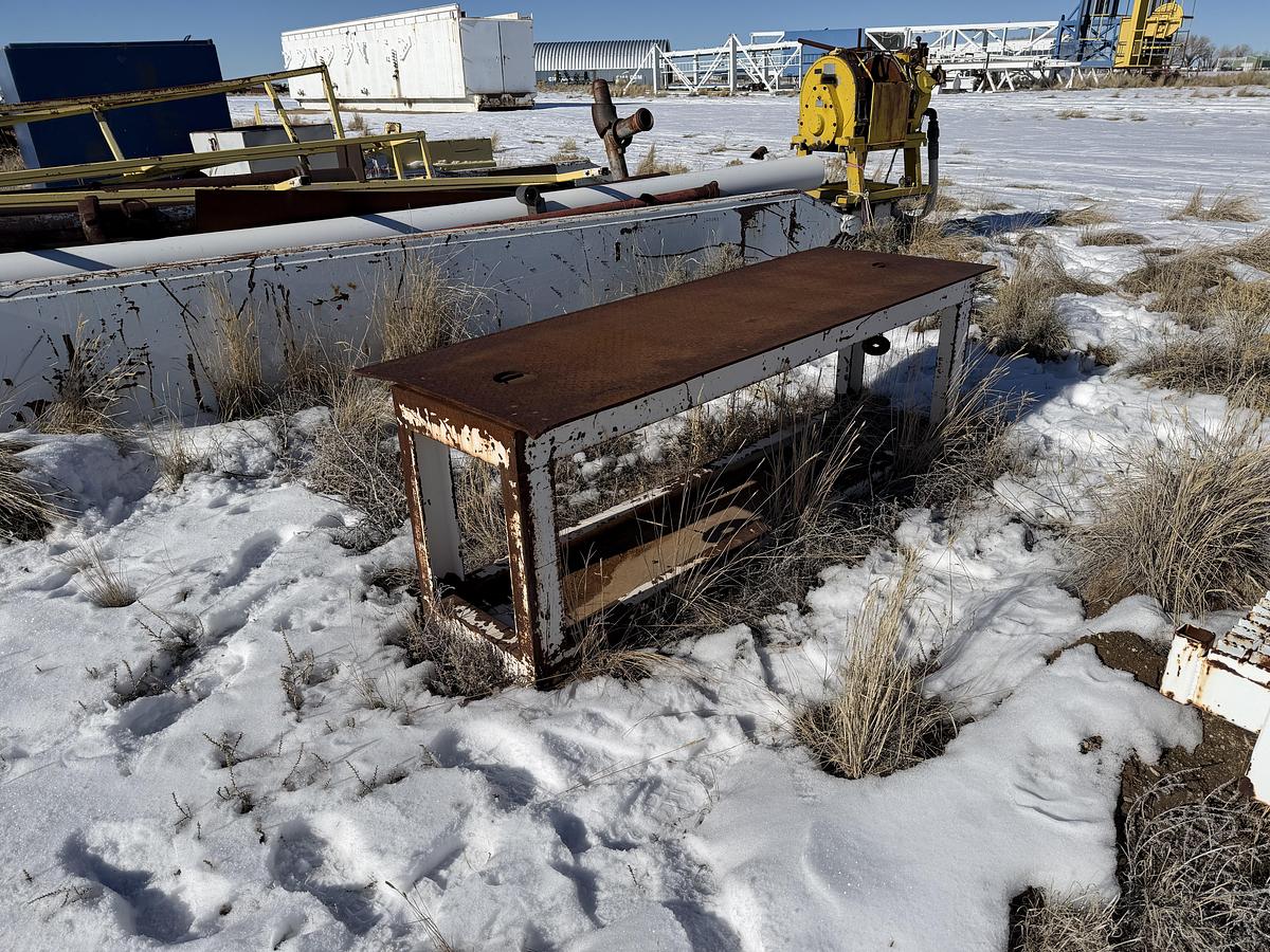 Used Junk Box with Pipe and Air Tugger Rig #323 