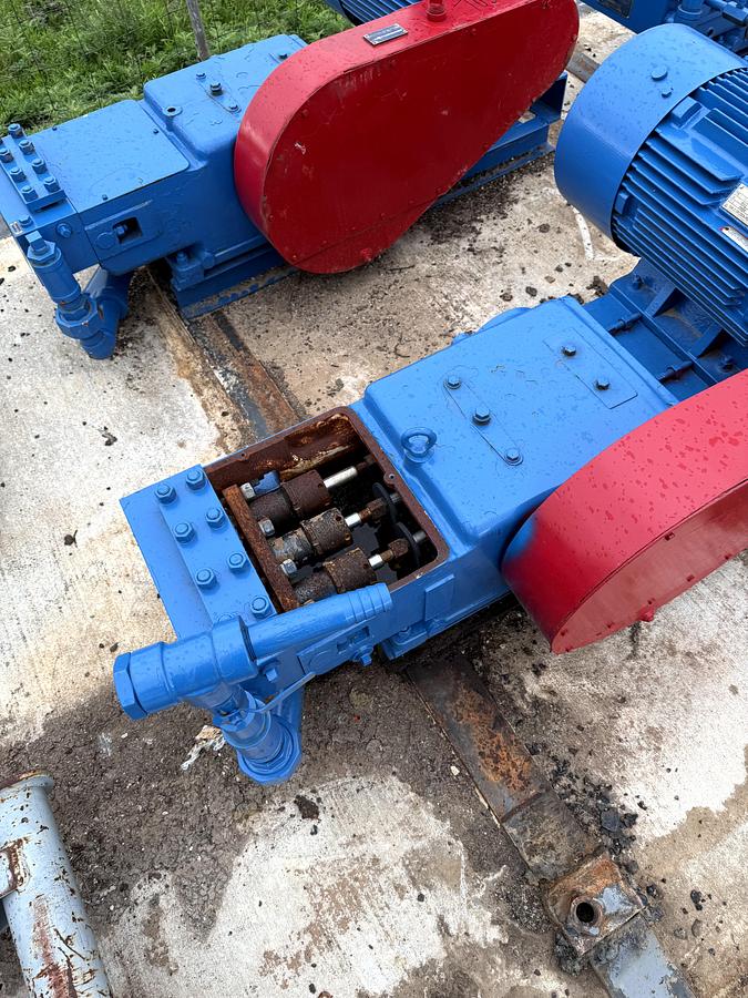 Used Triplex Disposal Pump