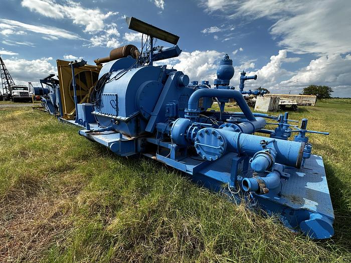 Used Ideco T-800 Triplex Mud Pump