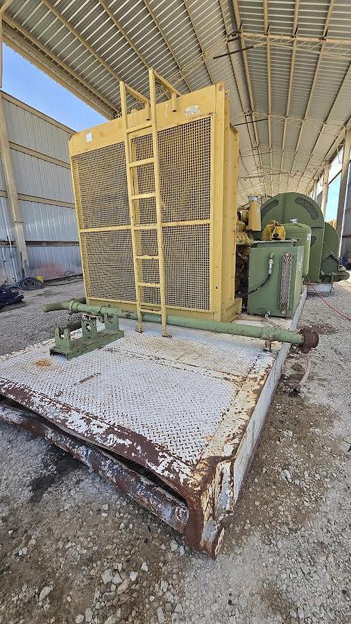 Used National Oilwell 9-P-100 Triplex Mud Pump