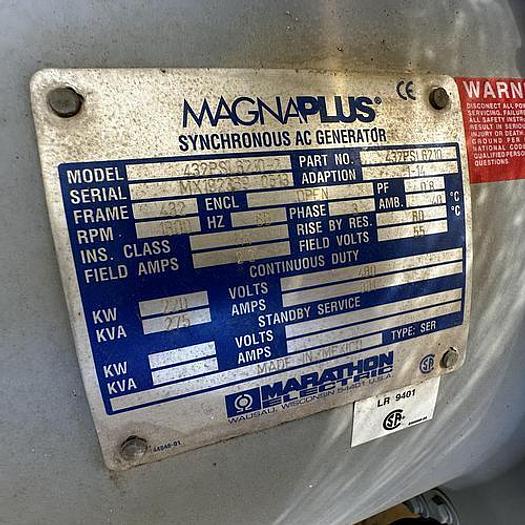 Used CAT C-9 GENERATOR