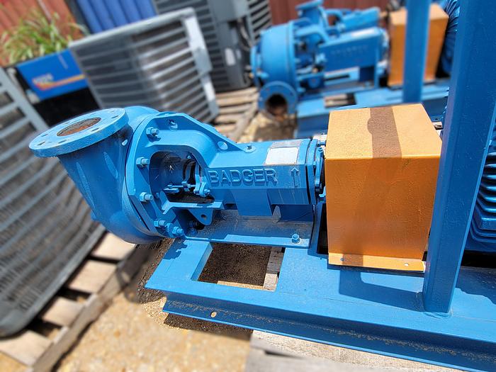 Used 2012 Badger Centrifugal Pump w/Marathon Electric Motor Skidded