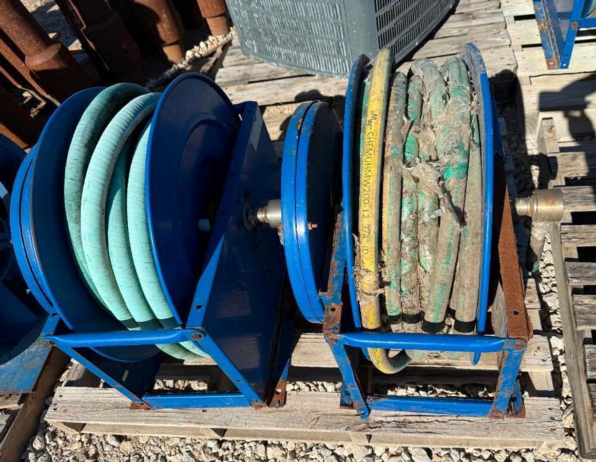 Used 3/4" Hydraulic Hose on Reel