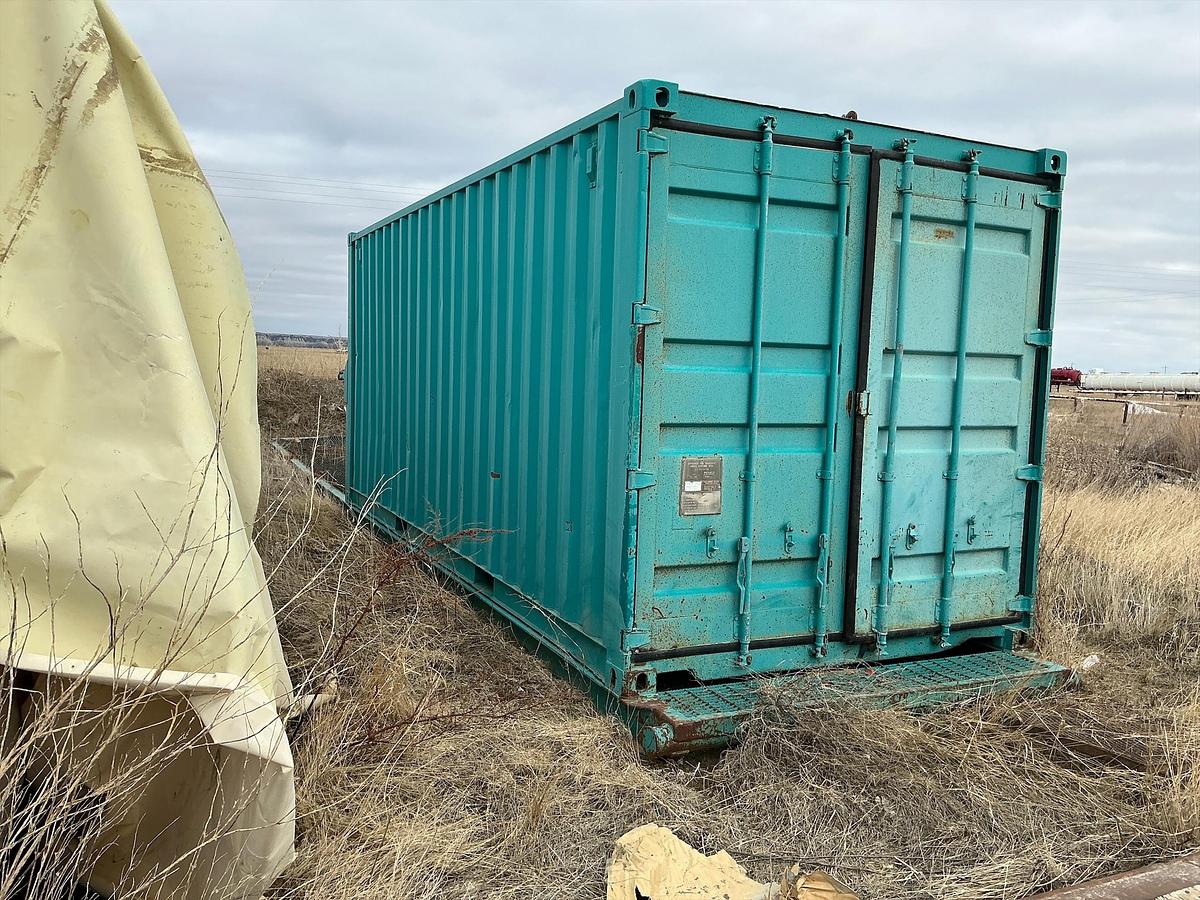 Used Welded Steel Connex w/Misc.