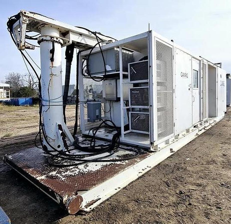 Used 2010 Canrig 1250AC-681 Top Drive with Frequency Cabinet