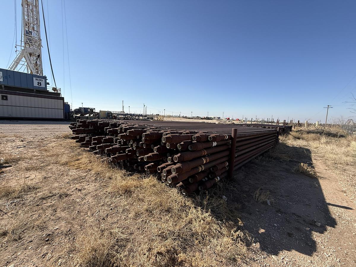 Used Drill Pipe 4-1/2 in - X-95 - Rack 52