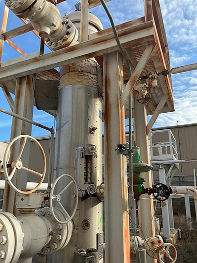 Used 18" x 7' x 1100 PSI, Vertical Filter Separator