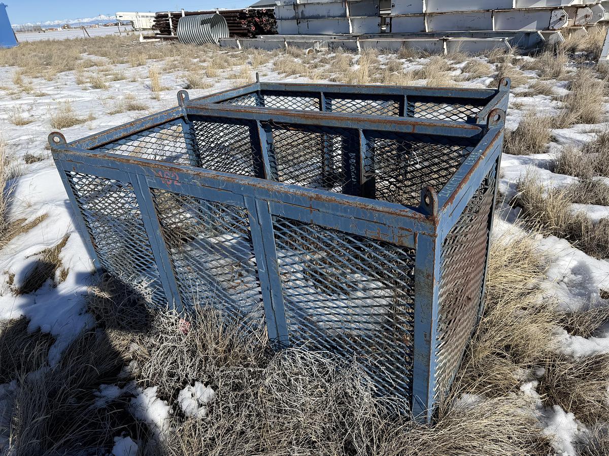 Used (2) Trash Buckets 3x3x6 Rig #323