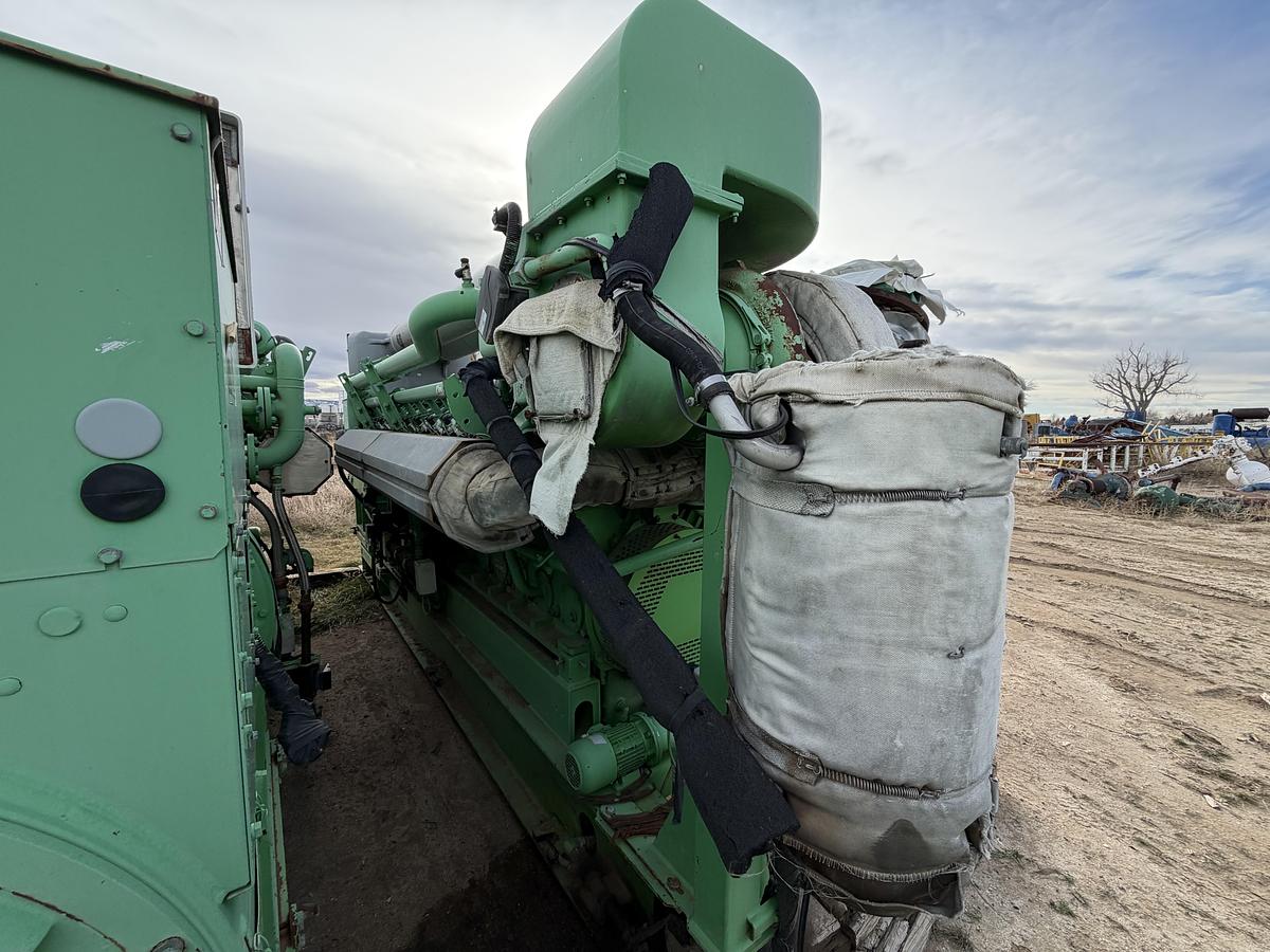 Used 2011 GE Jenbacher J320 Natural Gas Generator 1712KW