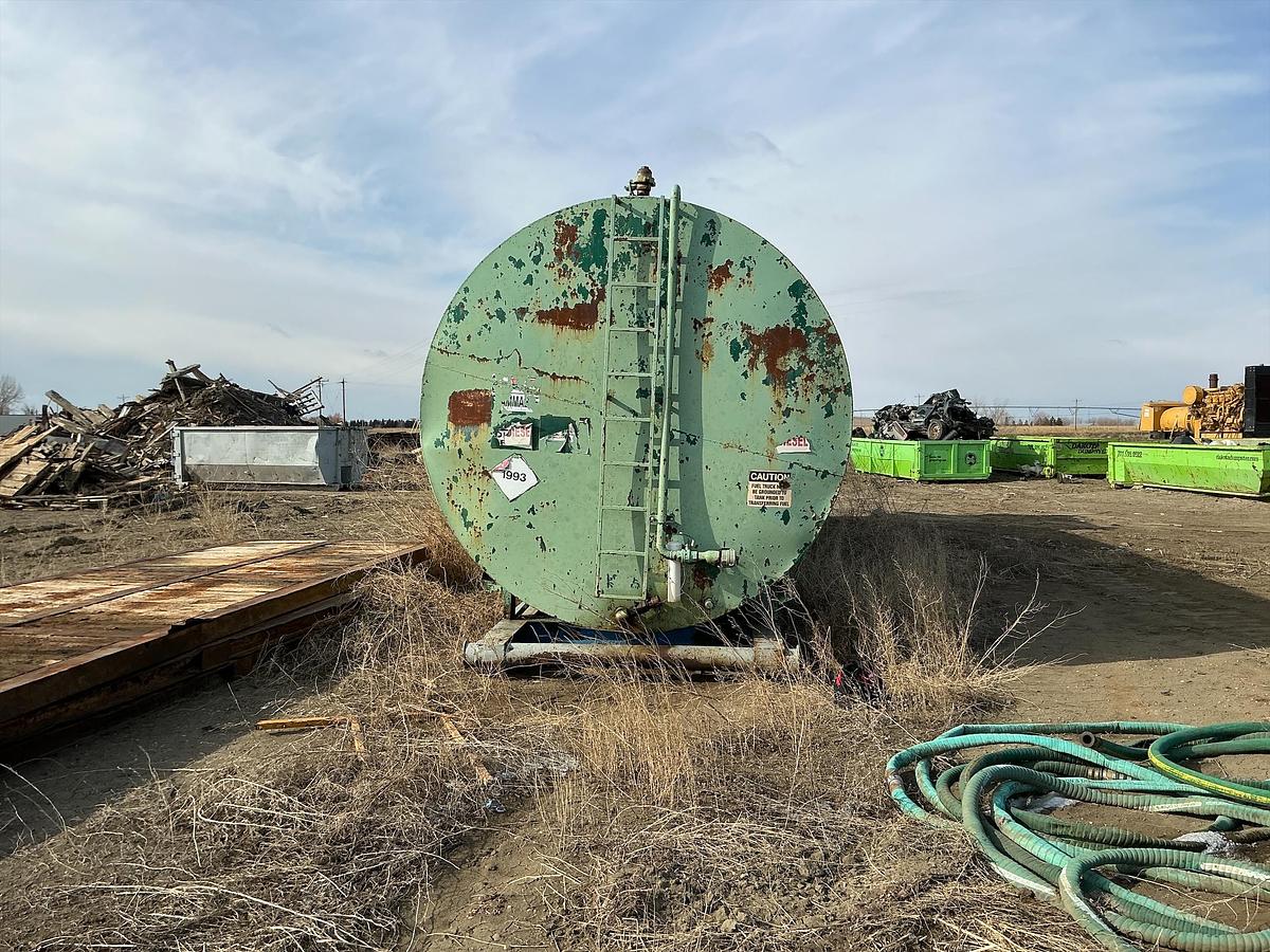 Used Welded Steel 20,000 Gal Diesel Fuel Tank
