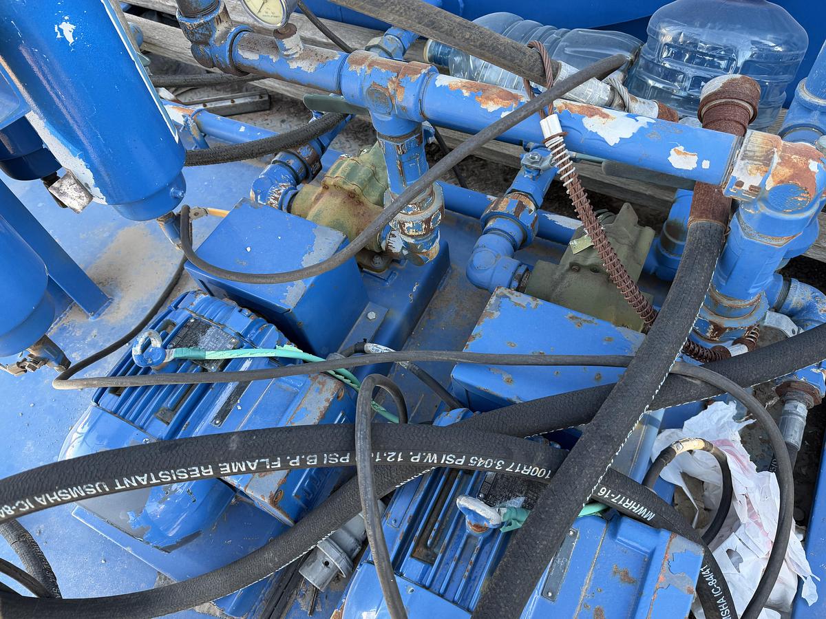 Used 15,000 Gallon Skidded Diesel Fuel Tank