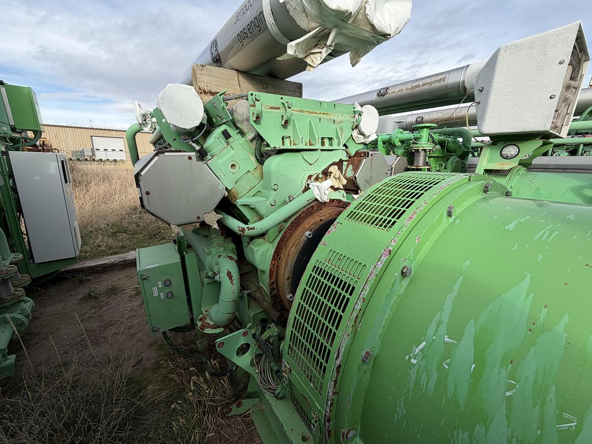 Used 2011 General Electric Jenbacher JGS 320 GS Natural Gas Generator 1712KW