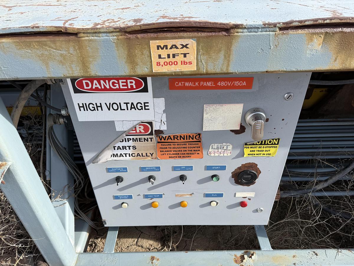 Used Forum Pipe Wrangler 3500 Hydraulic Cat Walk