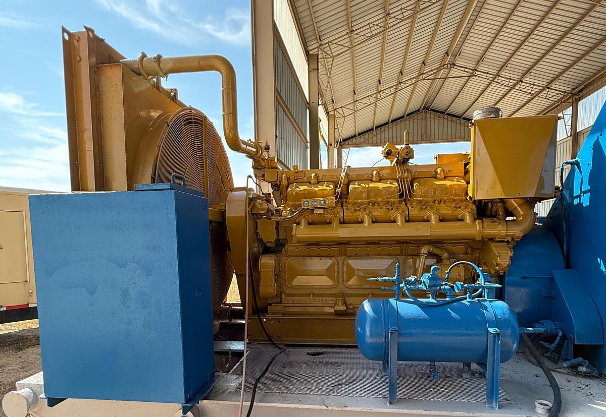 Used National Oilwell 9-P-100 Triplex Mud Pump