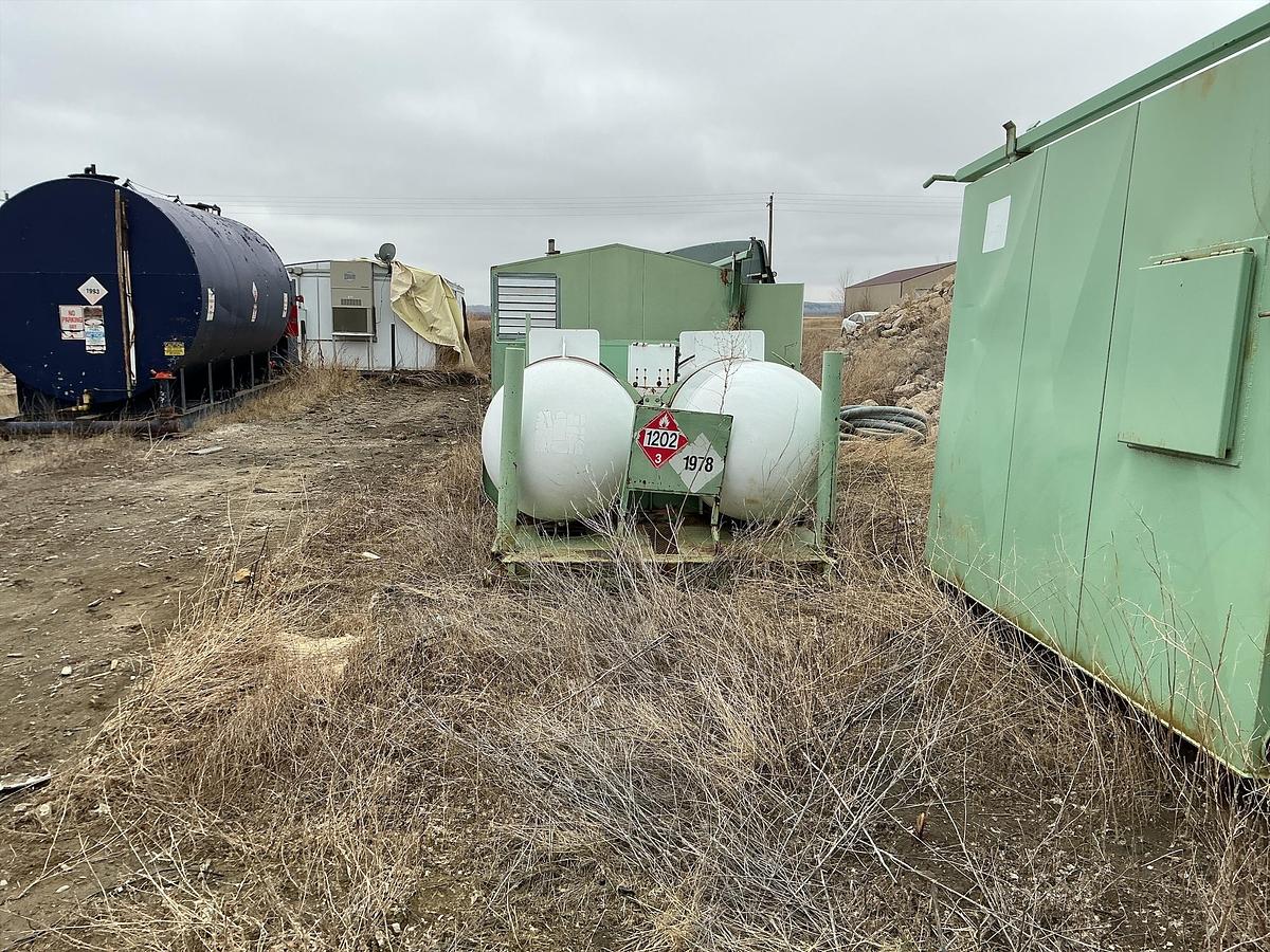 Used Welded Steed Generator Shed