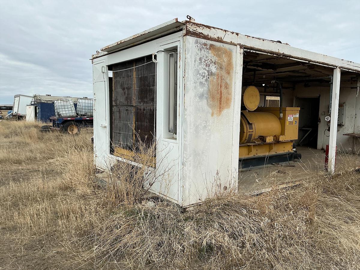 Used Cat Generator, Skid, (With Air Compressors)