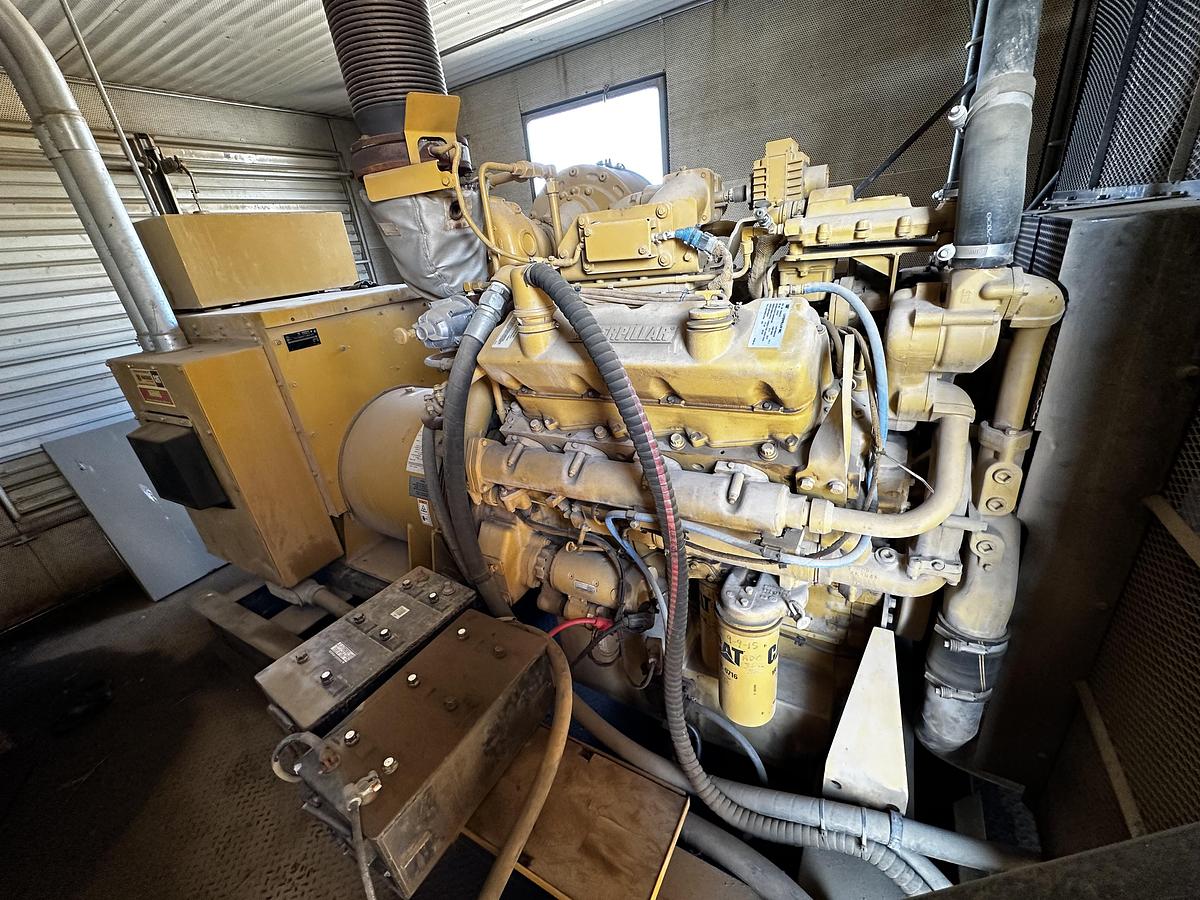 Used 2008 Cat G3408 Natural Gas 376 KVA Generator