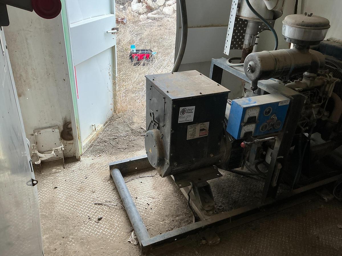 Used Isuzu A-4BG1 Diesel Generator