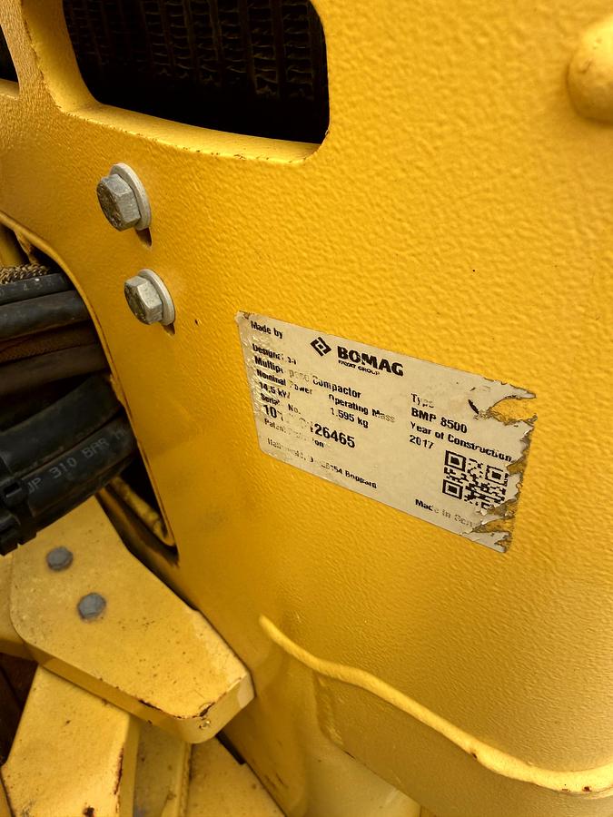 Used BMP 8500 Trench Compactor