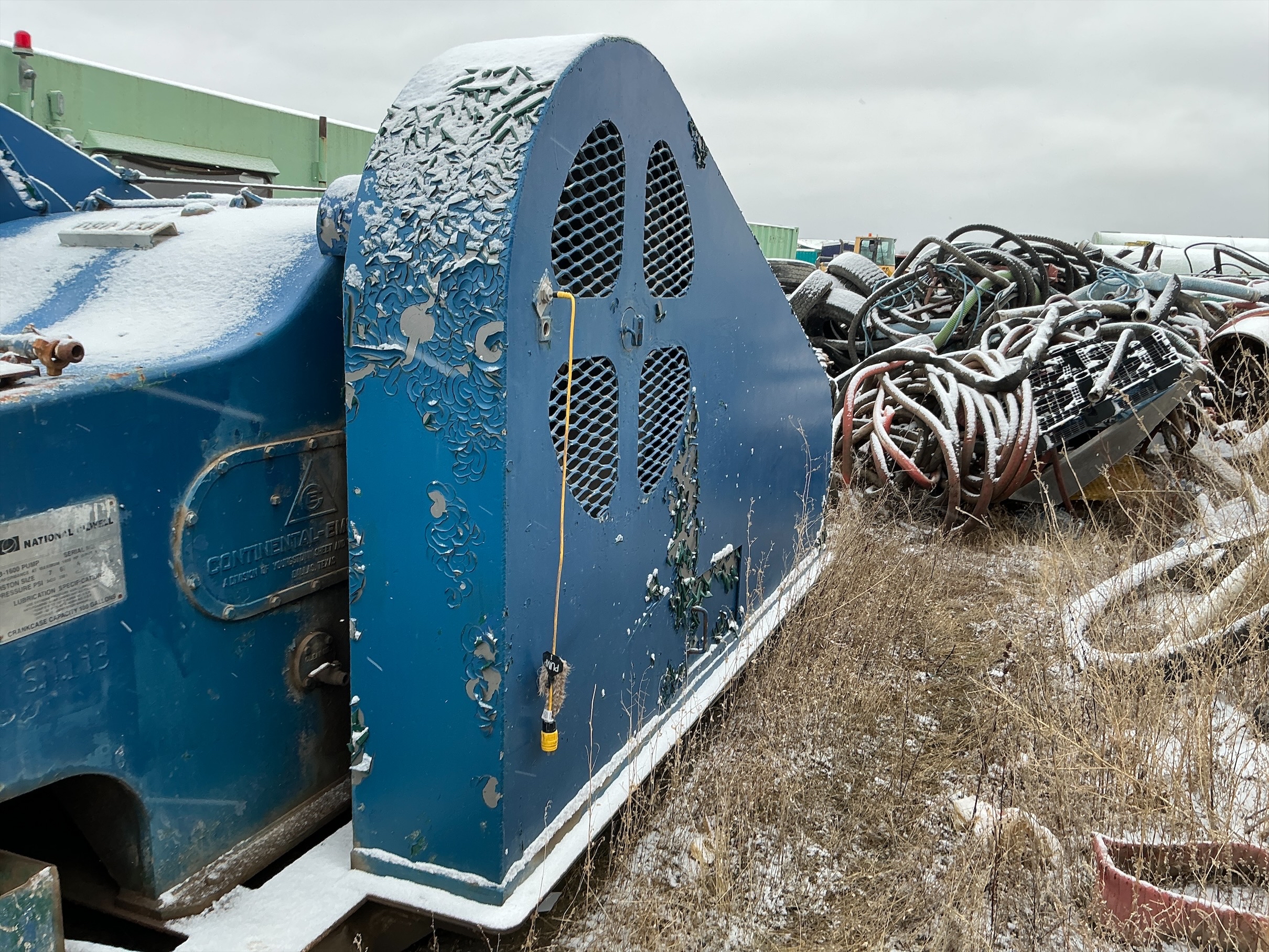 Used National Oil Well/Continental Emsco Mud Pump