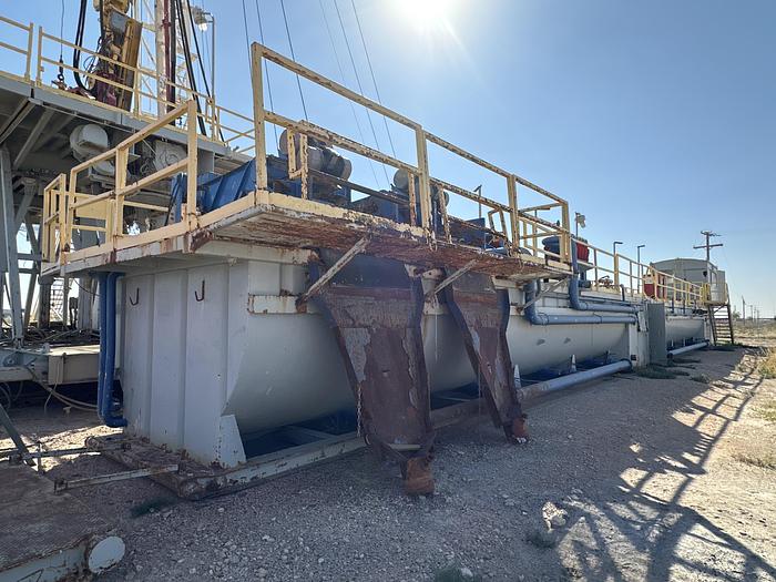 Used 2006 Loadcraft 1000HP Trailer Mounted, Skidding SCR Drilling Rig