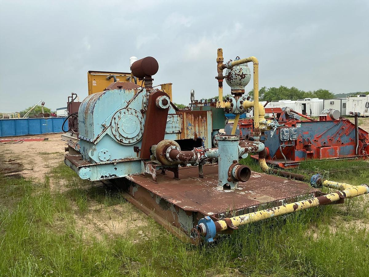 Used Mud Pump Skid