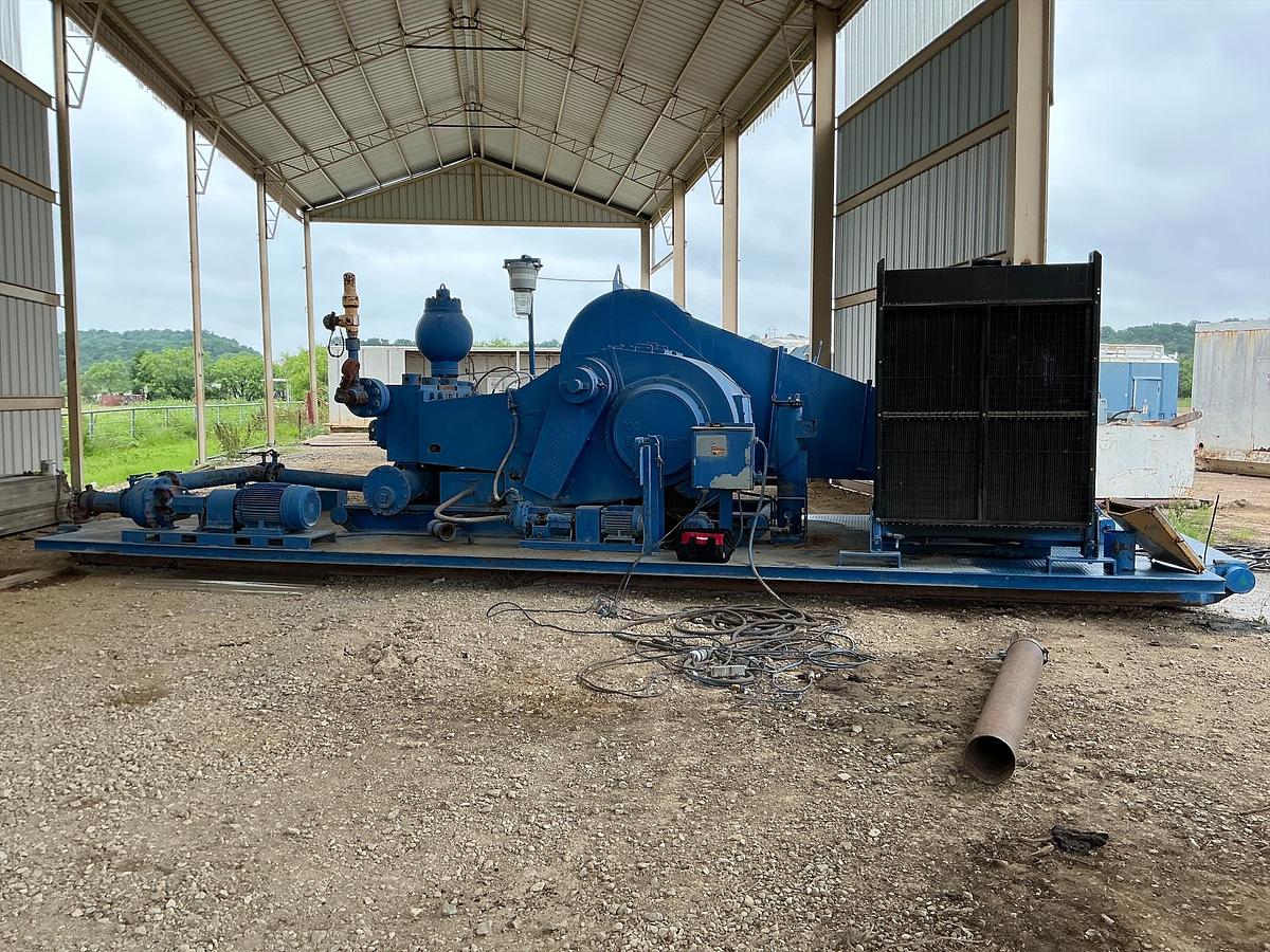 Used Mud Pump Skid