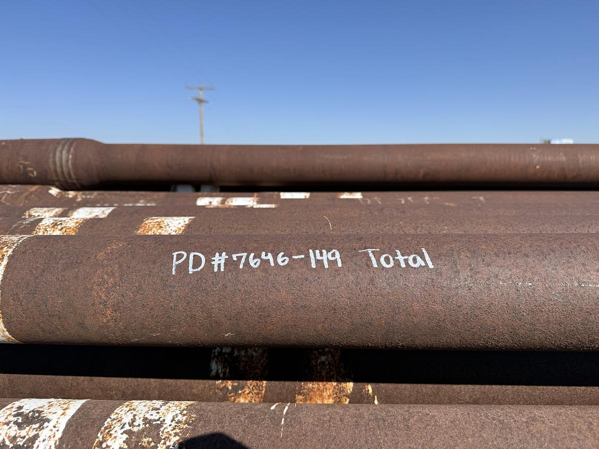 Used Drill Pipe 4-1/2 in - X-95 - Rack 47