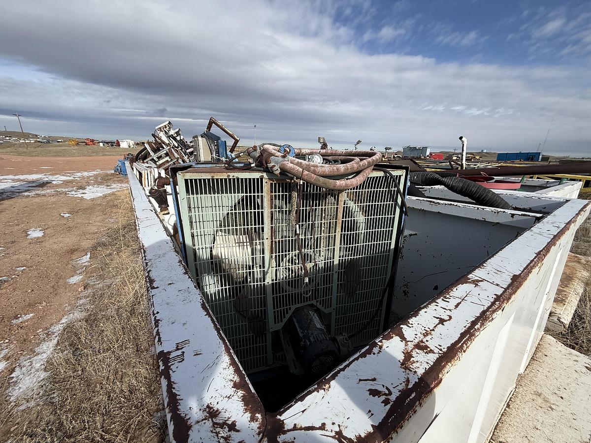 Used Steel Junk Box Drilling Parts