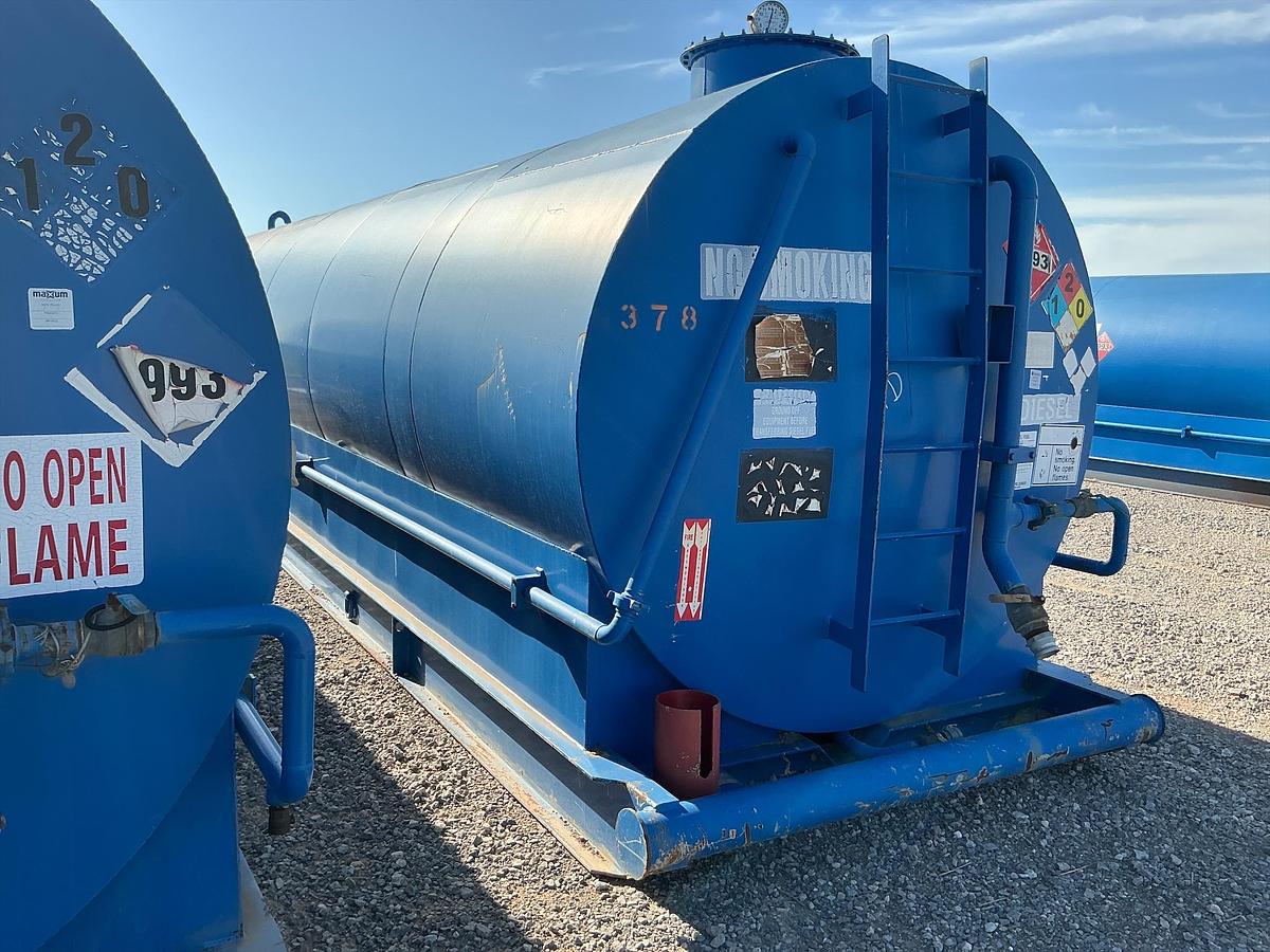 Used Welded Steel Fuel Tank H&P