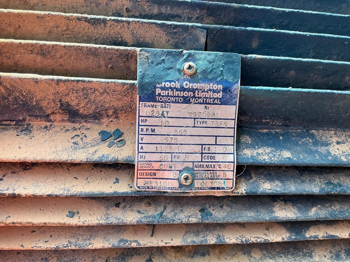 Used Caterpillar 398 Electric Motor-Powered Radiator/Cooling Unit 