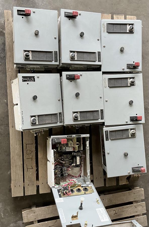 Used Motor Control Starter Boxes