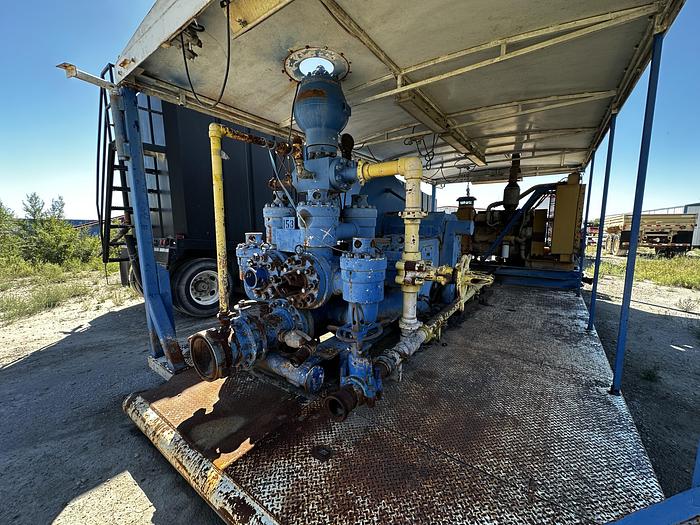 Used National K-500A Duplex Mud Pump