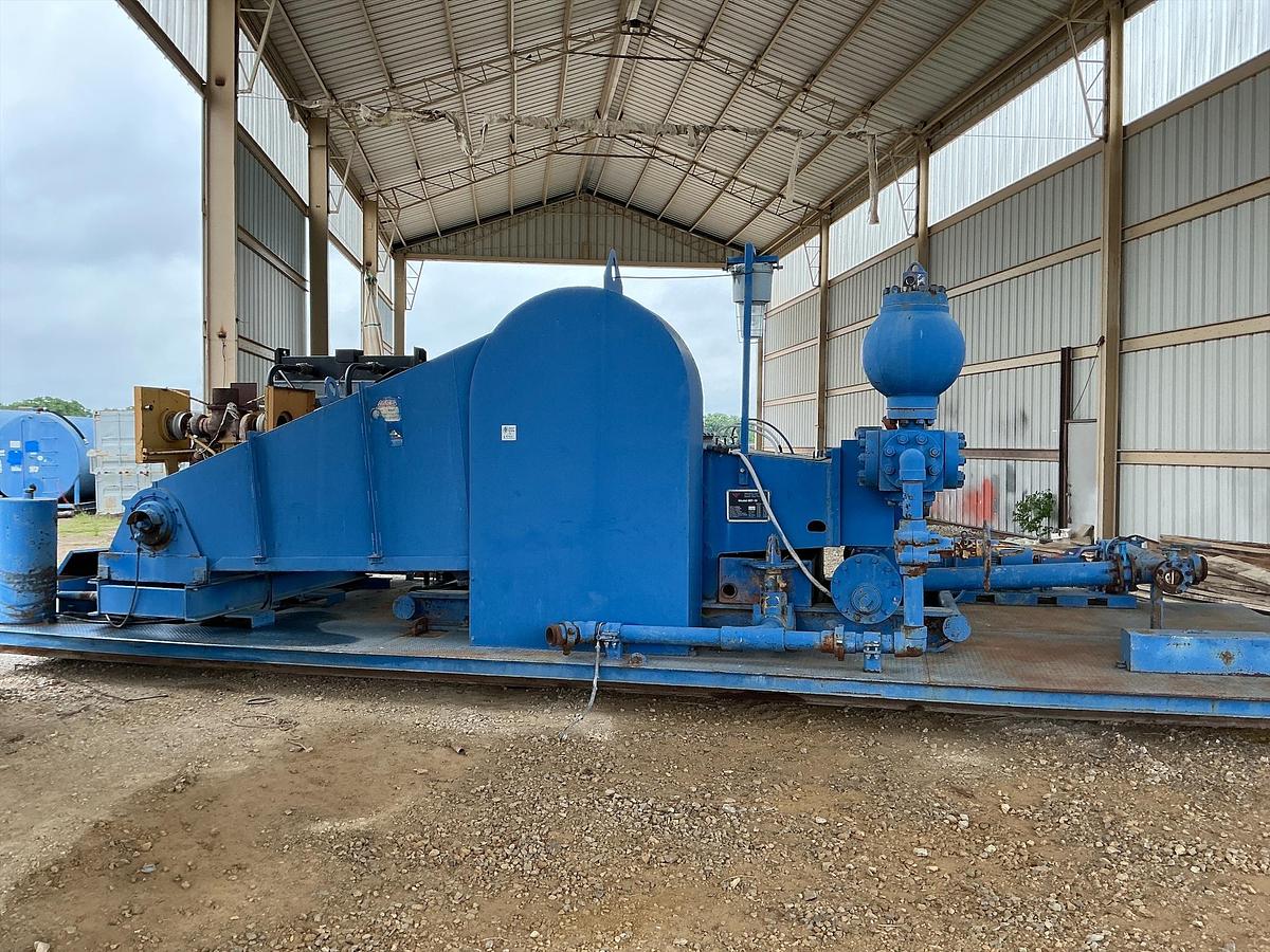 Used Mud Pump Skid