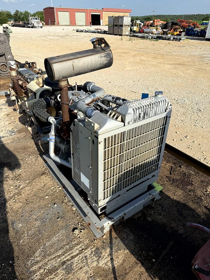 Used Cat C4.4 Skid Mounted Engine