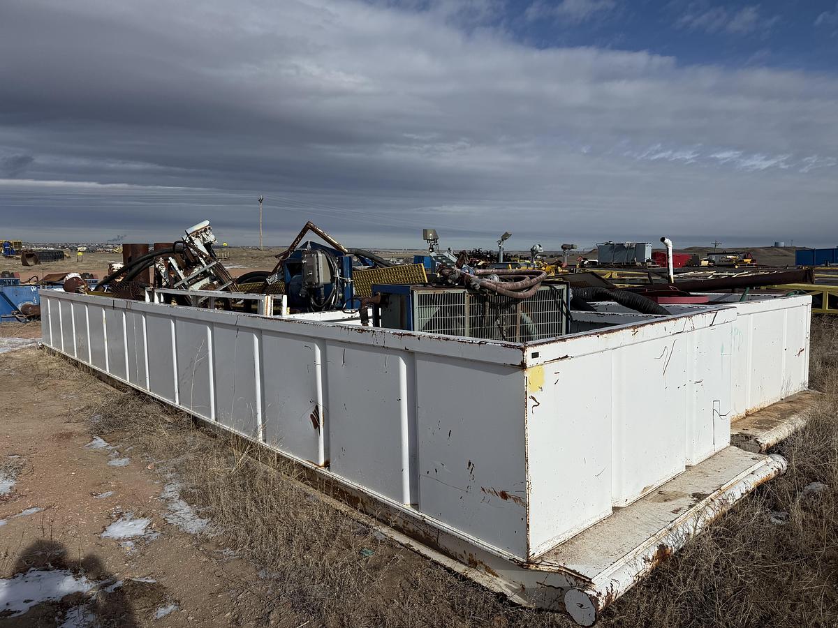 Used Steel Junk Box Drilling Parts