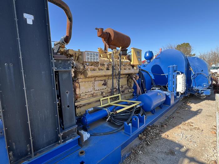 Used 2012 Service King SK 1000HP Trailer Mounted Drill Rig