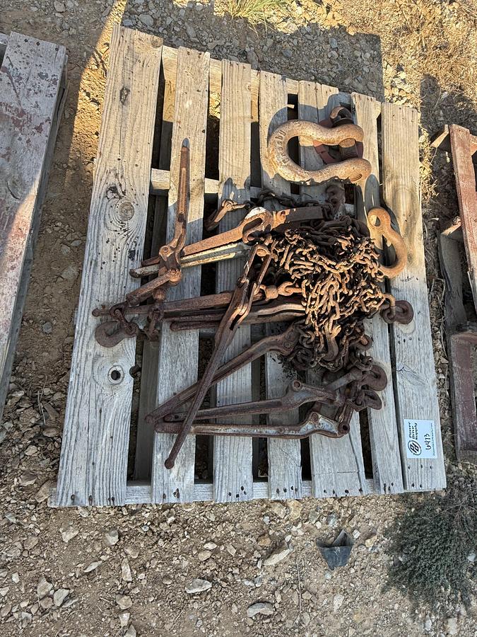 Used Binders, Shackles & Chain