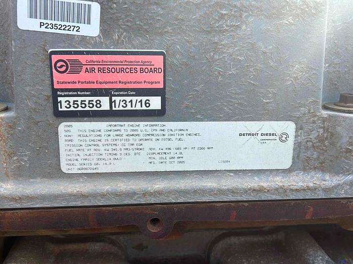 Used 2006 Gardner Denver PZ9 Mud Pump