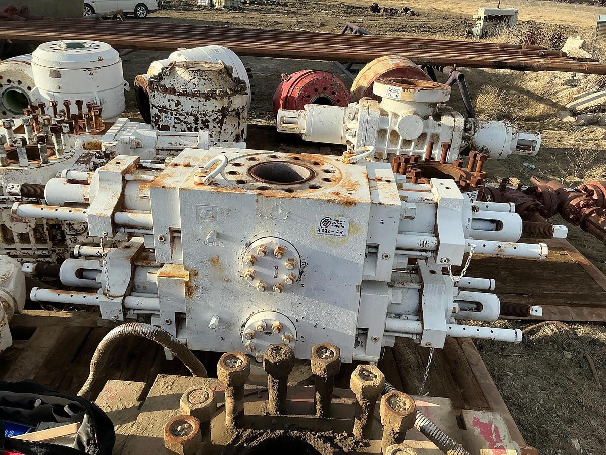 Used T3 Energy 5x11 Type U Double Ram BOP 