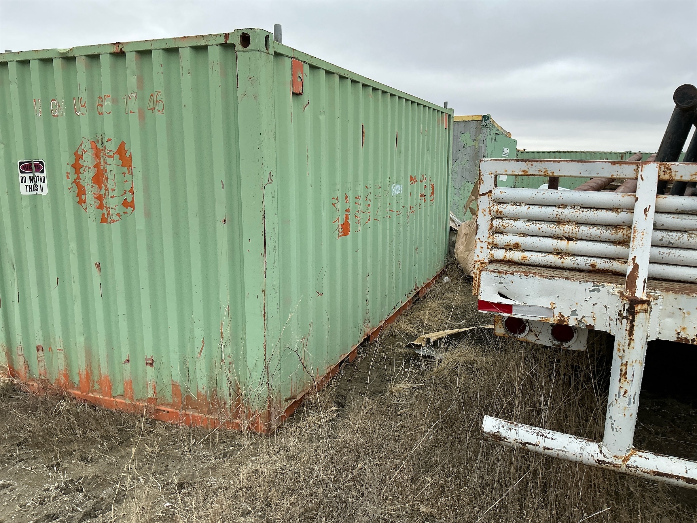 Used Welded Steel Connex Box