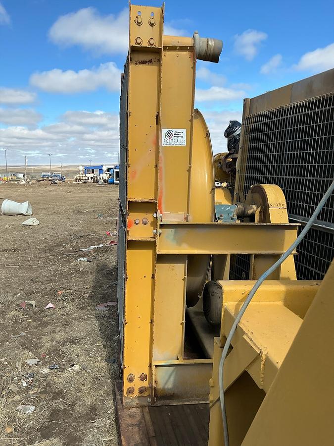 Used Caterpillar 3512 Electric Motor-Powered Radiator/Cooling Unit 