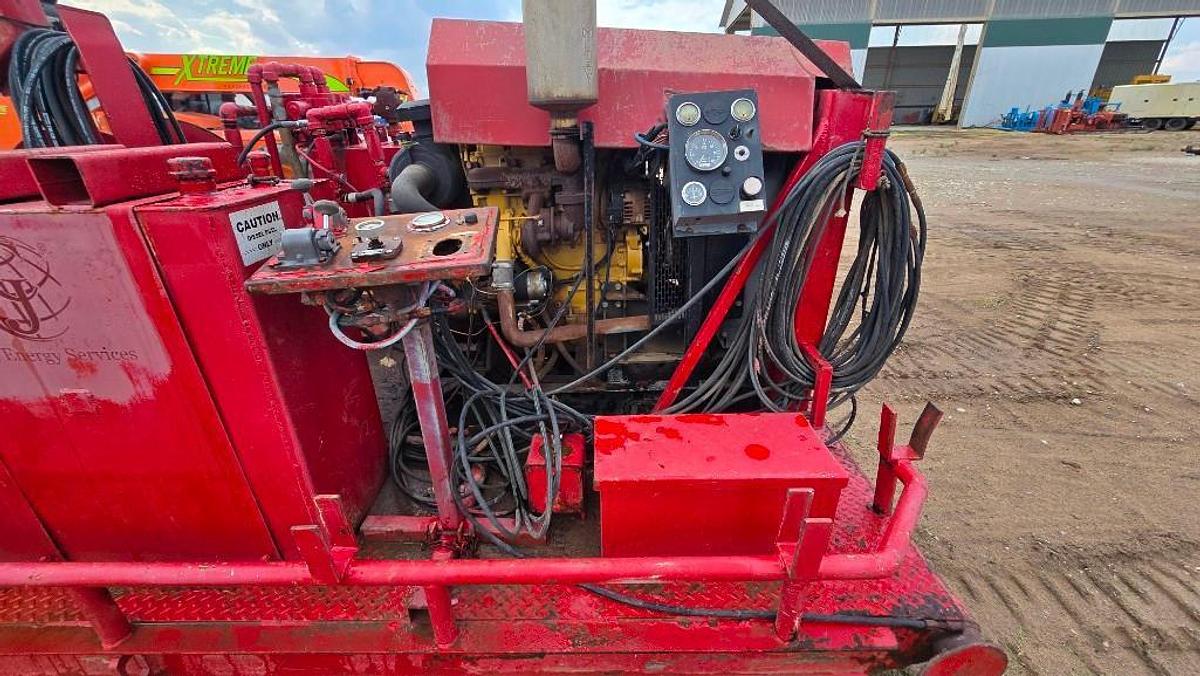 Used BOWEN 80 TON 2.5 POWER SWIVEL P/B CATERPILLAR C4.4, SKIDDED