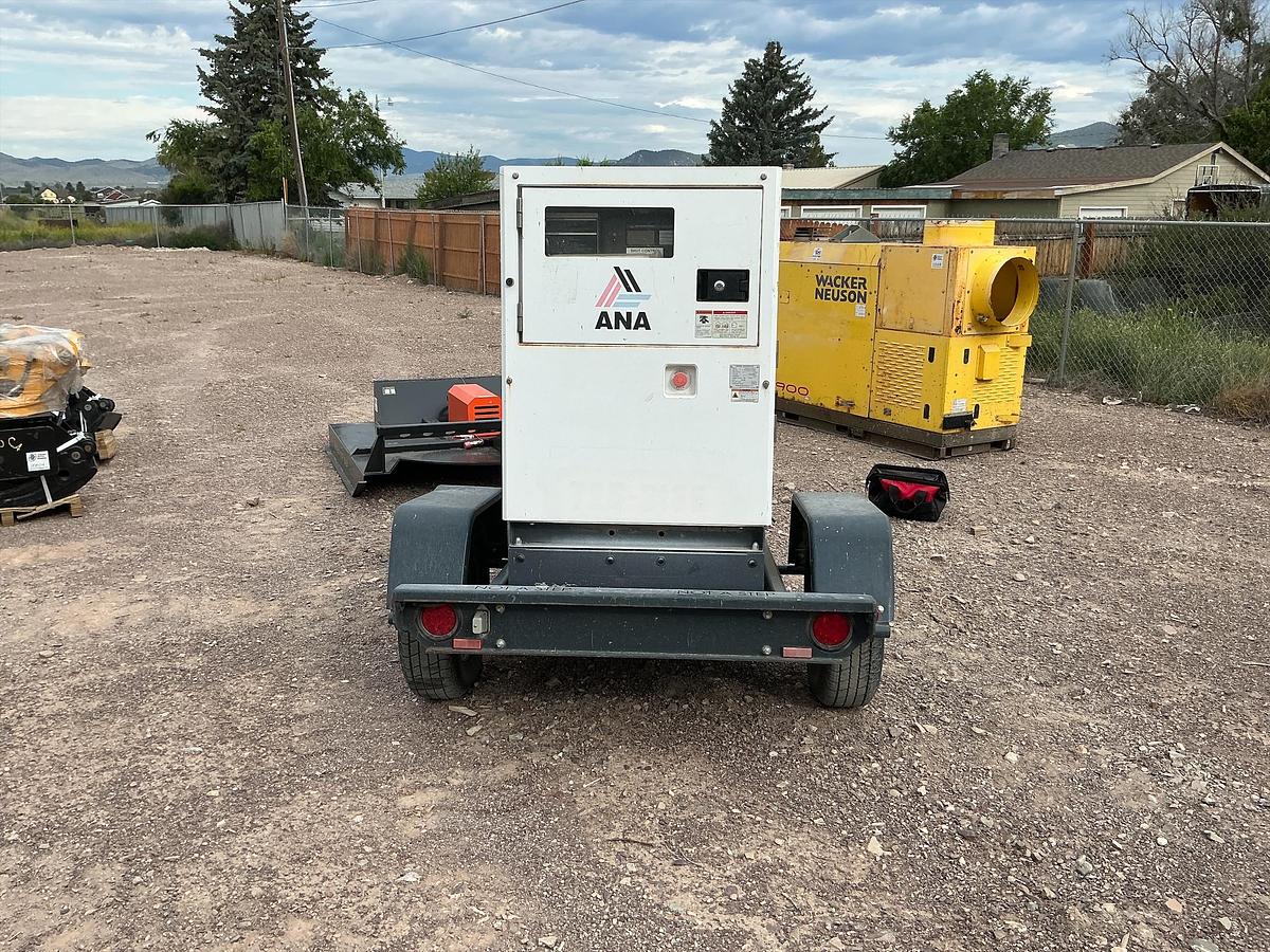 Used 2019 Airman 25 kVA Mobile Generator Set