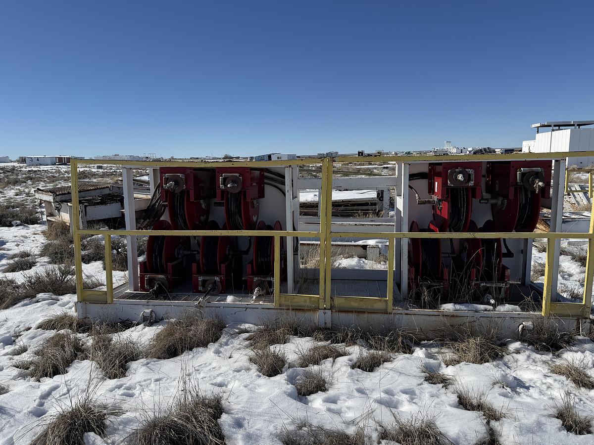 Used Lube Reel Skid Rig #323 