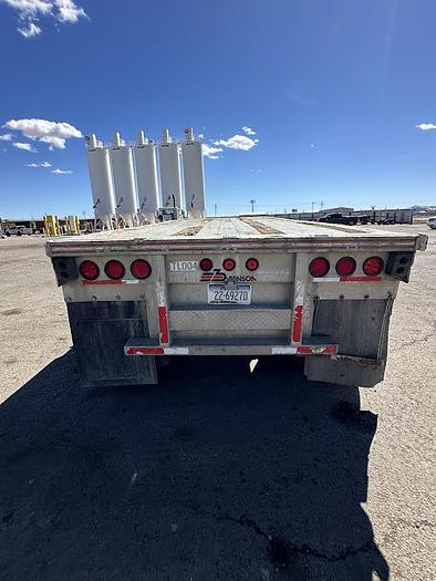 Used 1992 Benson Flatbed Trailer, DEC GVW 80,000
