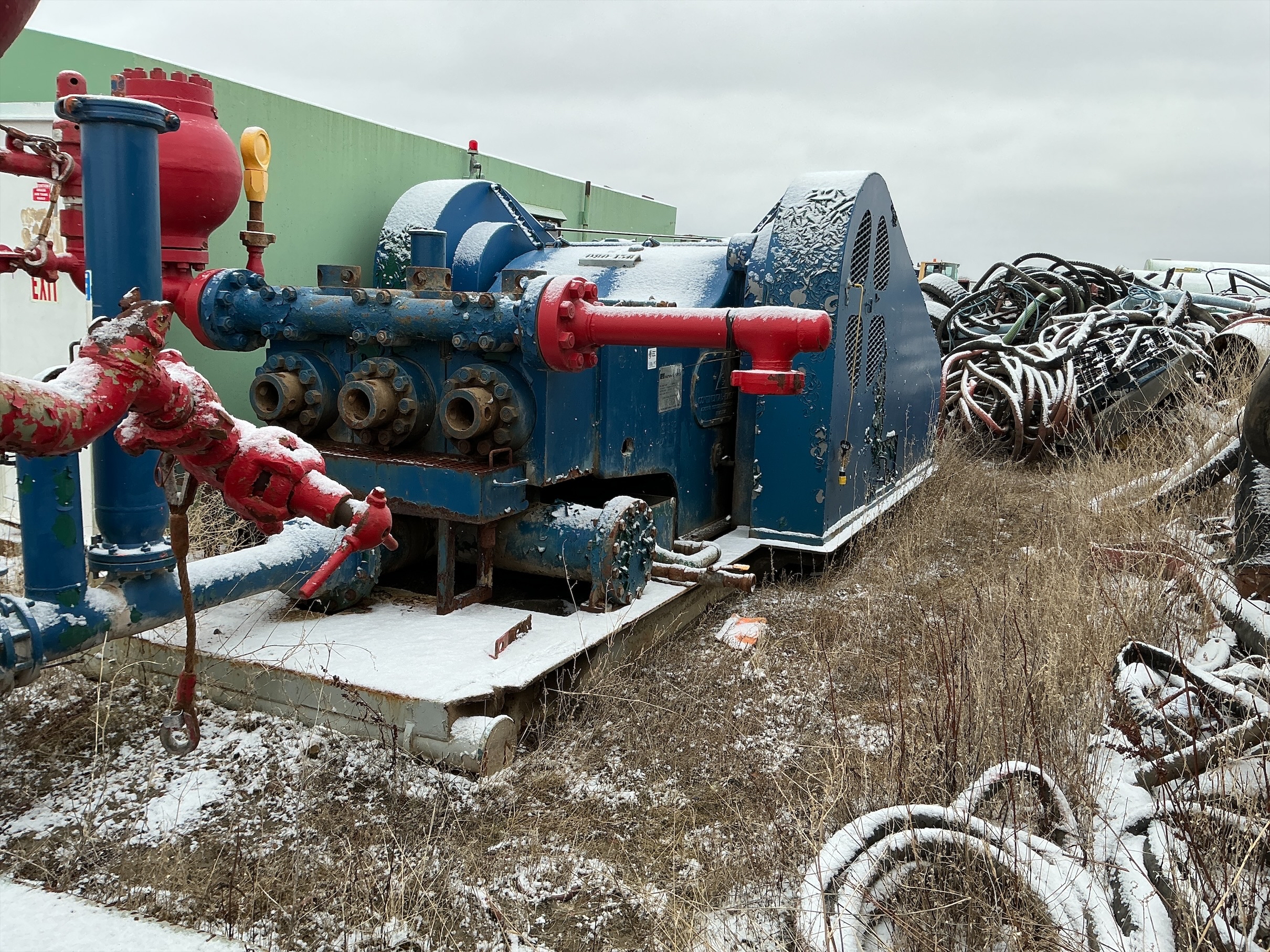 Used National Oil Well/Continental Emsco Mud Pump