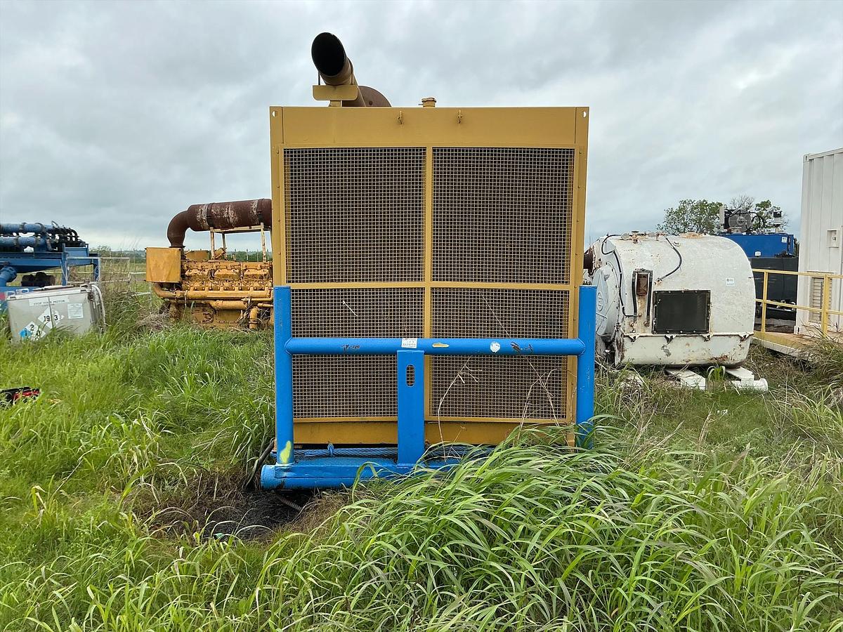 Used IDECO T800 Mud Pump Skid 