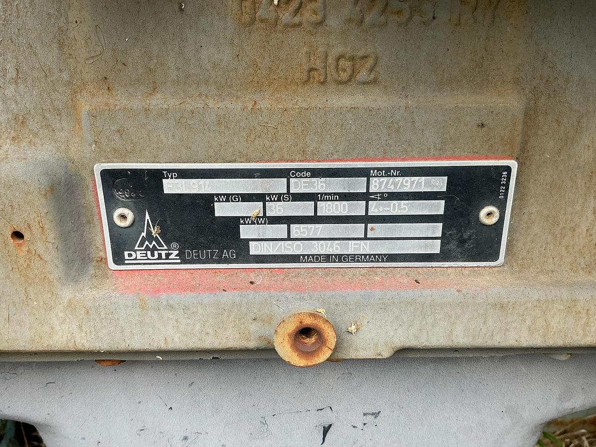 Used Deutz Engine with MagnaPlus Generator